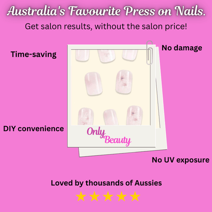 Pink with a White Trim Flower 24pcs