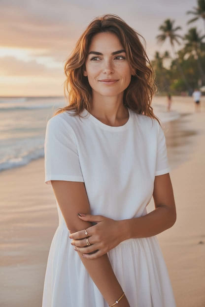 Maroon and White Stripe 24pcs